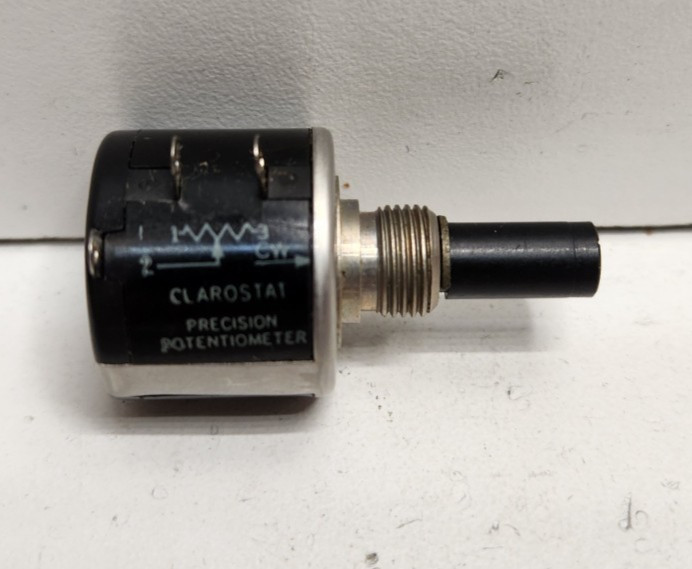 NEW NO BOX! CLAROSTAT 25K OHM 10 TURN POTENTIOMETER 73JB25K