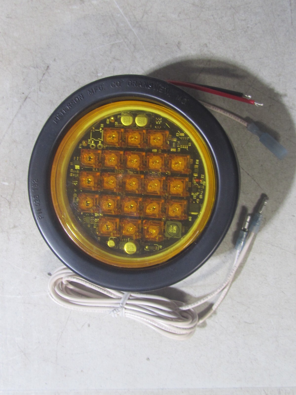 NEW North American Signal LEDQR-A 4″ ROUND LED STROBE