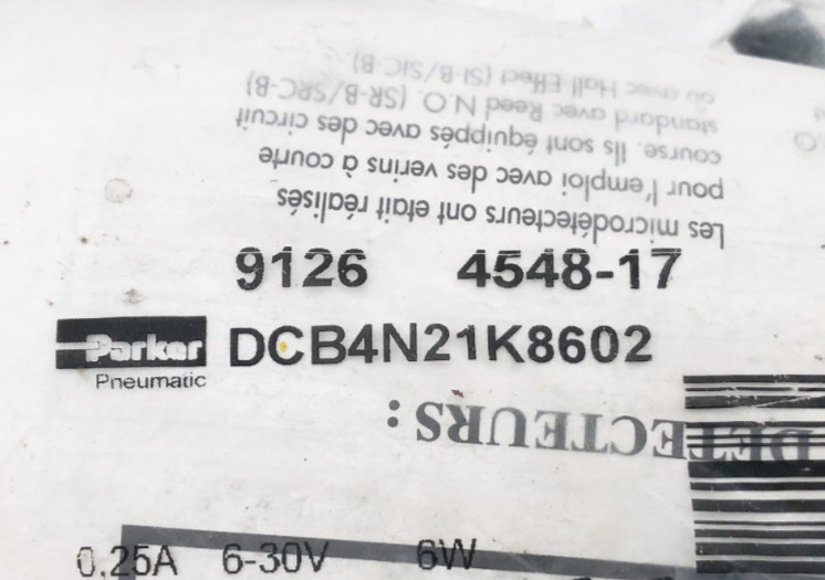 New Parker 9126454817 Sensor SI-B 0.25A 5-30V 5W DCB4N21K8602