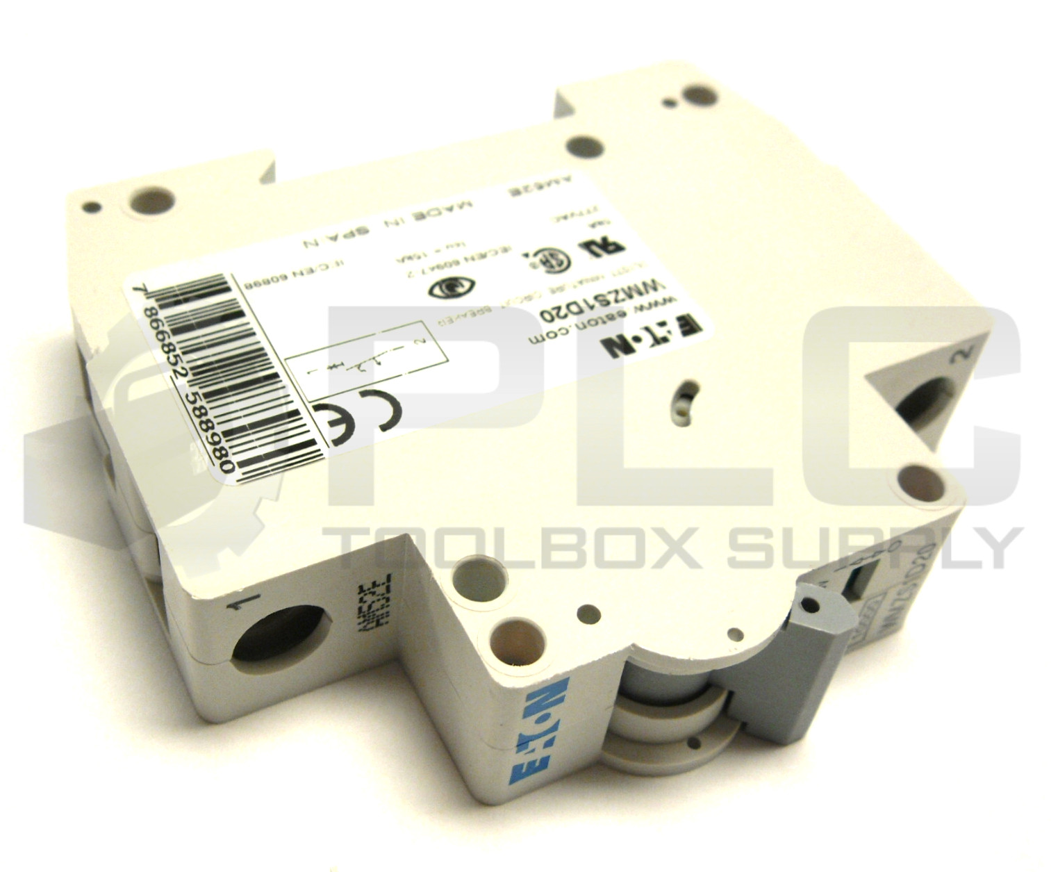 NEW EATON WMZS1D20 CIRCUIT BREAKER 20A TYPE D