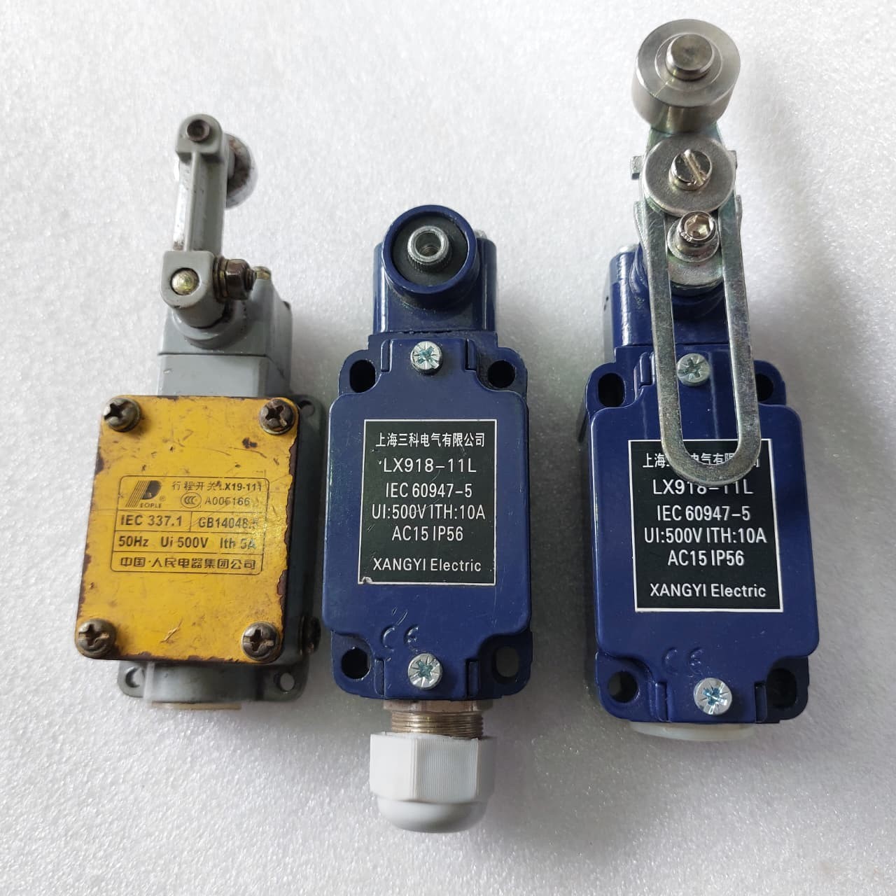 XANGYI EIECTRIC LX918-11L IEC 60947-5 UI:500V ITH:10A AC 15 IP 56