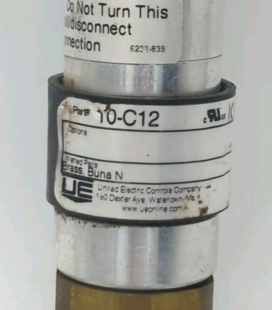 UNITED ELECTRIC 10-C12 30-600PSI 21-41.4 5A 250VAC