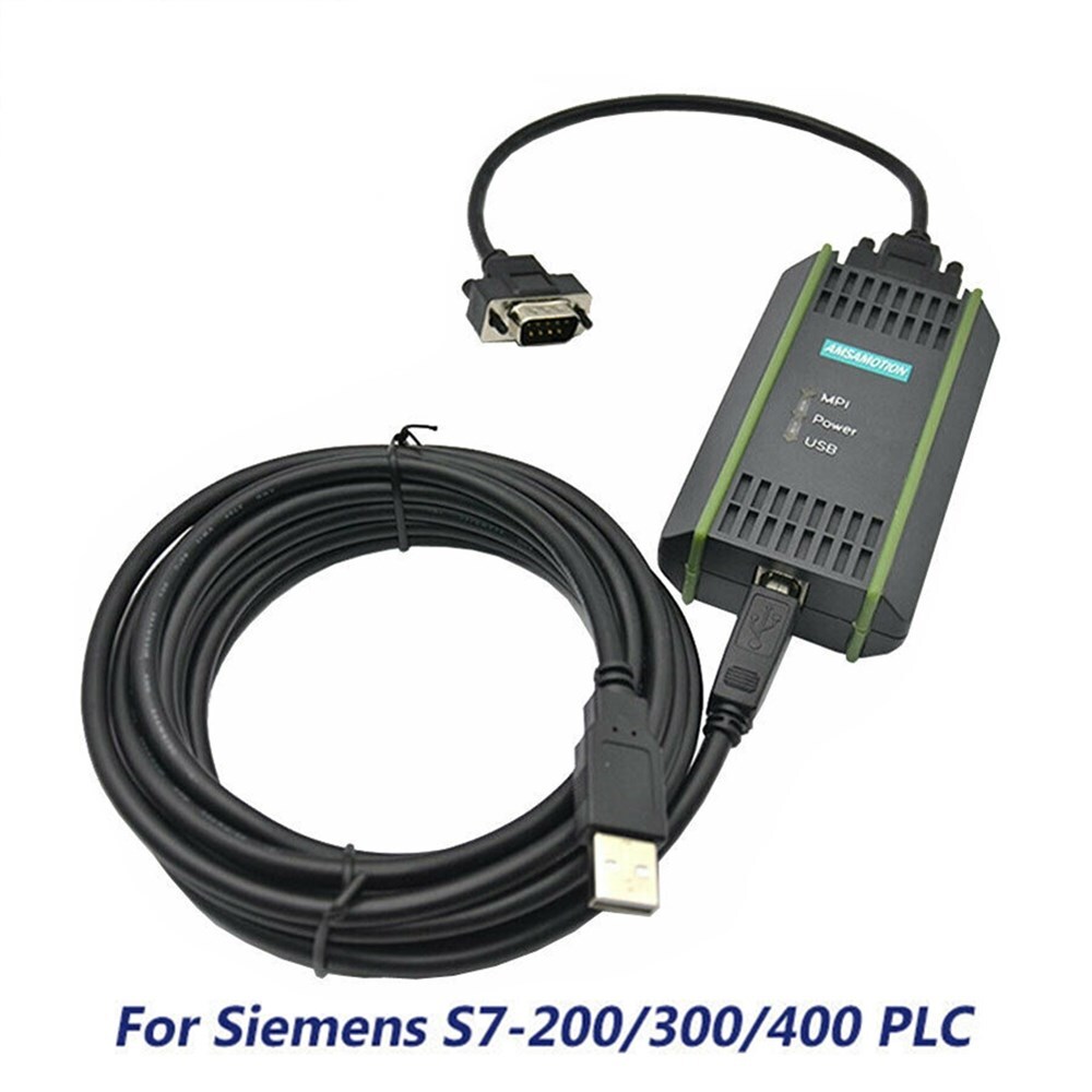 2.5M USB-MPI USB-PPI PLC Cable for Siemens 6ES7972-0CB20-0XA0 S7-200 300 400