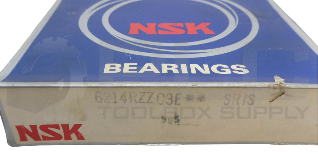 NEW SKF 6214RZZC3E BEARING 5″ OD 2-13/16″ ID