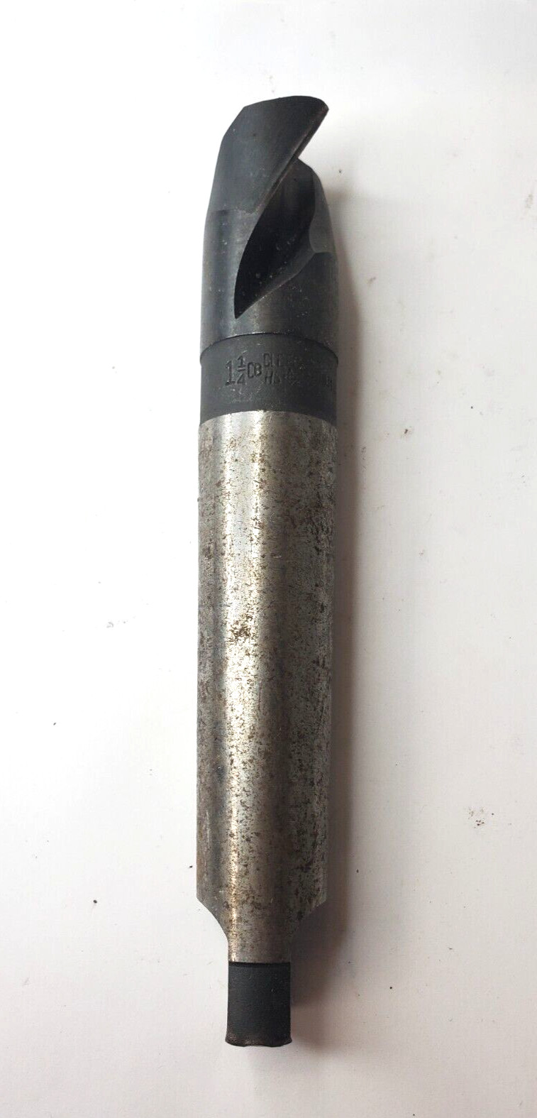 CLEFORGE TAPERED SHANK DRILL BIT 1-1/4 HS 8-1/8″ OAL 2-1/4″ LOC 2 FLUTE