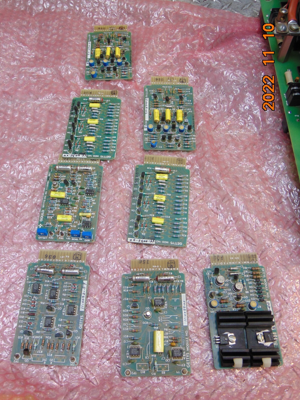 GETTYS 11-1025-08 RN350 THREE PHASE HALF WAVE CONTROLLER 240-300VAC 33/66 AMP