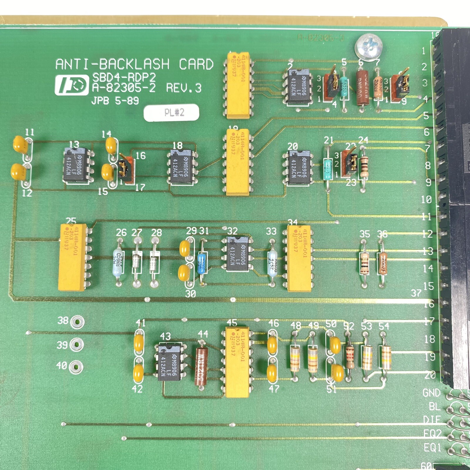Industrial Drive Anti-Backlash Card By Kollmorgen RDP2-101