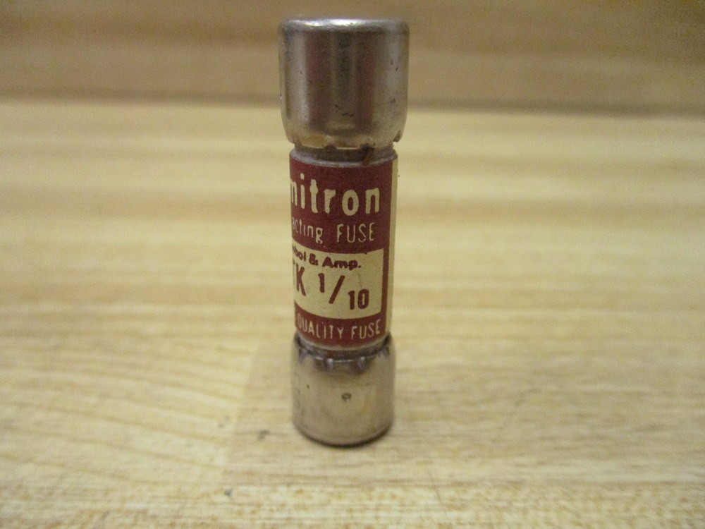 Buss KTK-1/10 Bussmann Fuse Cross Ref 6F125 Tested (Pack of 7)