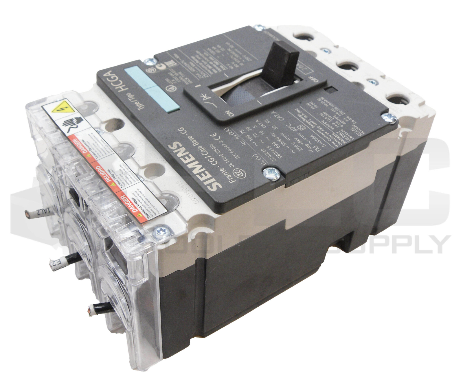 SIEMENS HCX3B020 CIRCUIT BREAKER 20A 50/60HZ 600V HCGA 3VL1102-2KM30-0AA0