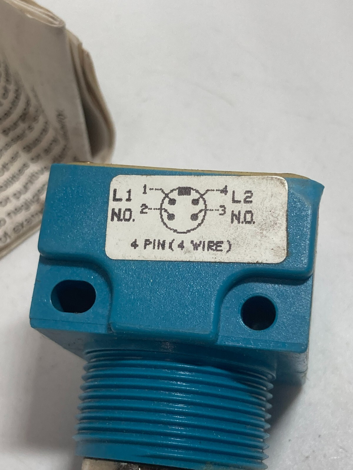 MICRO SWITCH MPT43 MINI BASE 4 WIRE DC DUAL NO OUTPUT 10-30VDC NNB