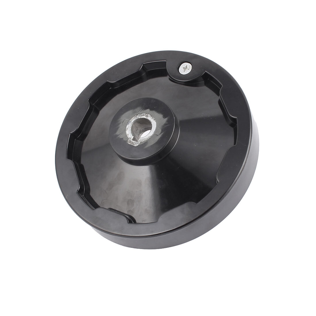 Milling Machine Black Folding Handle Inside Ripple Hand Wheel 16mm x 155mm