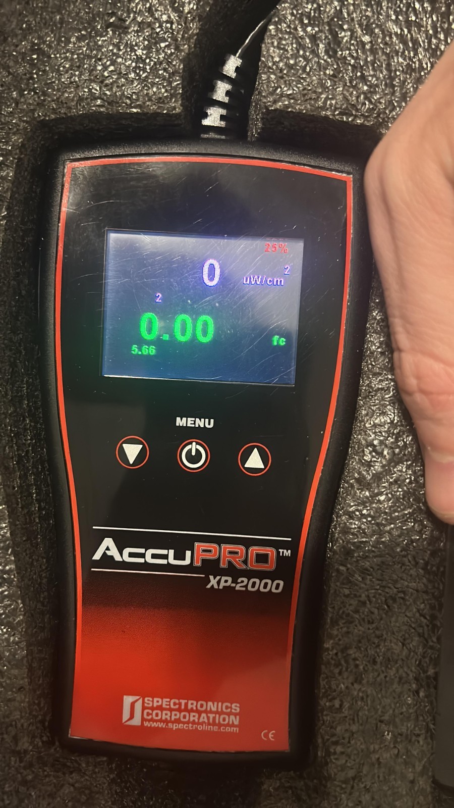 Spectro-UV/ Spectrolite AccuPro XP-2000- UV and White Light Meter