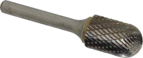SGS Pro 11903 Abrasive Bur: SC-6, Cylinder with Radius 1/4″ Shank
