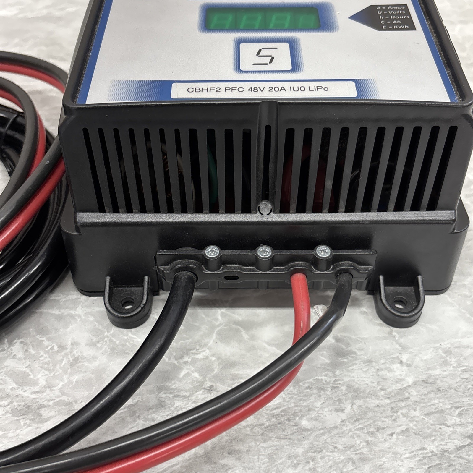 S.P.E. CBHF2-PFC5 48-20 Electronica Industriale Battery Charger 48V 20amp