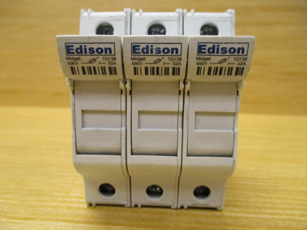 Edison EHCC Fuse Holder 3 Pole