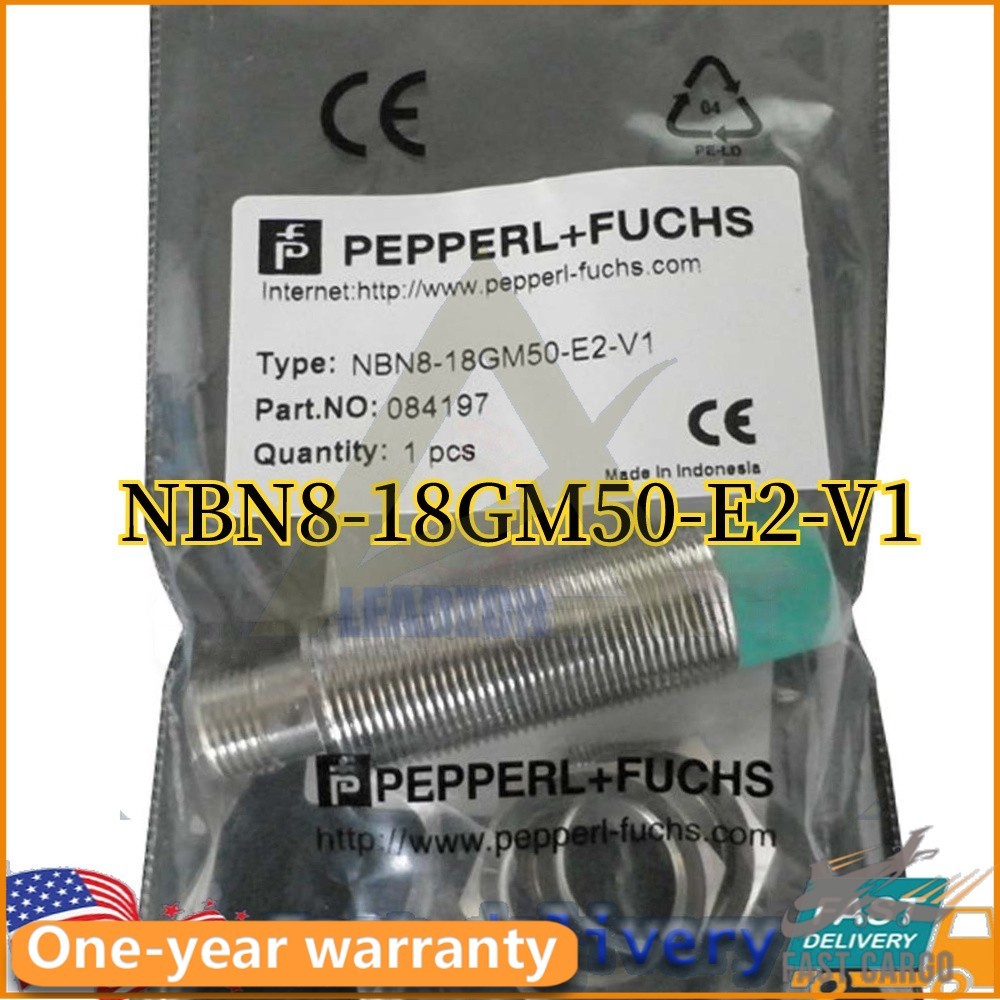Pepperl+Fuchs NBN8-18GM50-E2-V1 084197 M18 8mm PNP US Local Stock