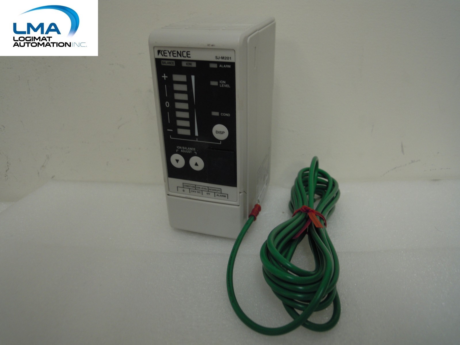 KEYENCE SJ-M201 CONTROLLER UNIT 24V DC STATIC ELEMINATOR ***NEW