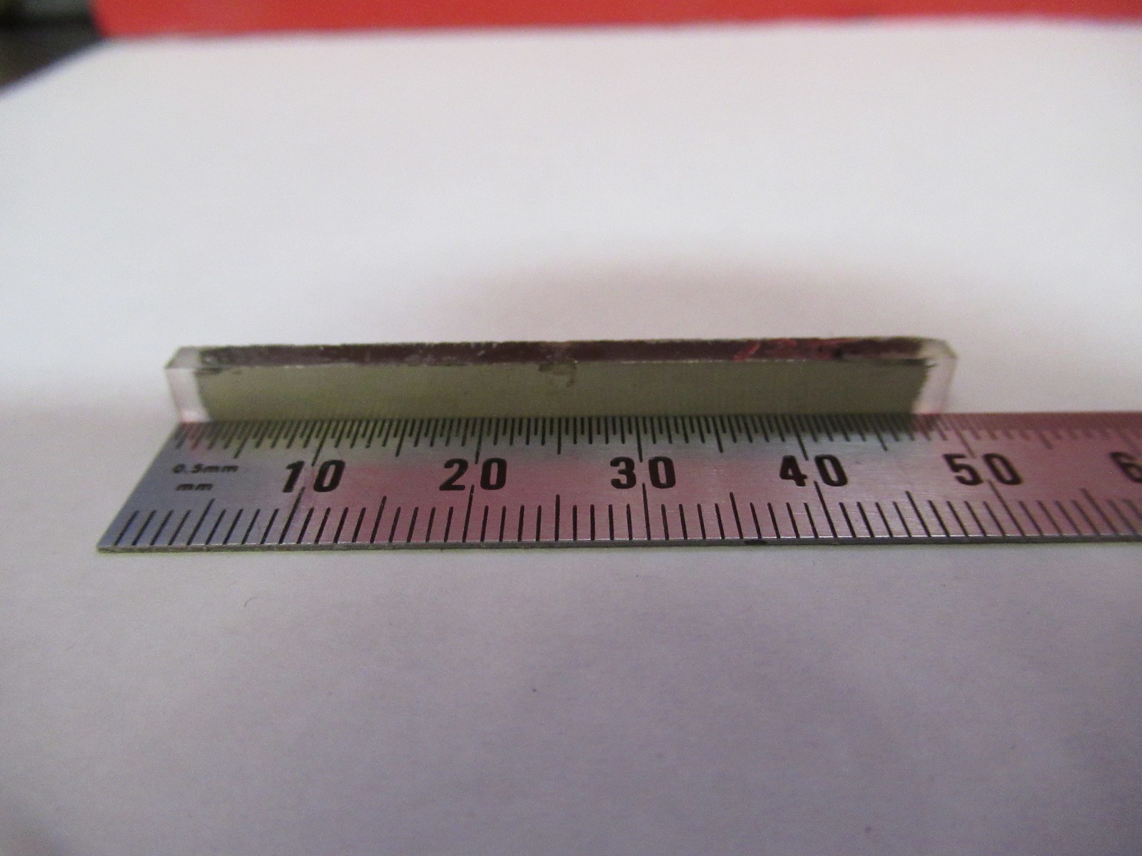 NLO NON LINEAR OPTICS LITHIUM NIOBATE CRYSTAL BAR ELECTRODED AS PICTURED 96-B-13