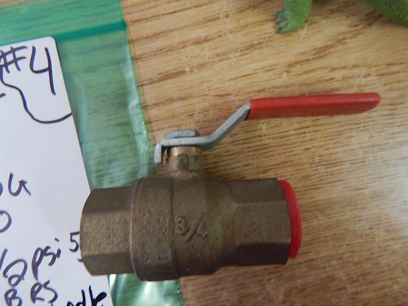 DMIC 0242 600 WOG ON2D 3/4″ 125G BRS Valve with Handle *FREE SHIPPING*
