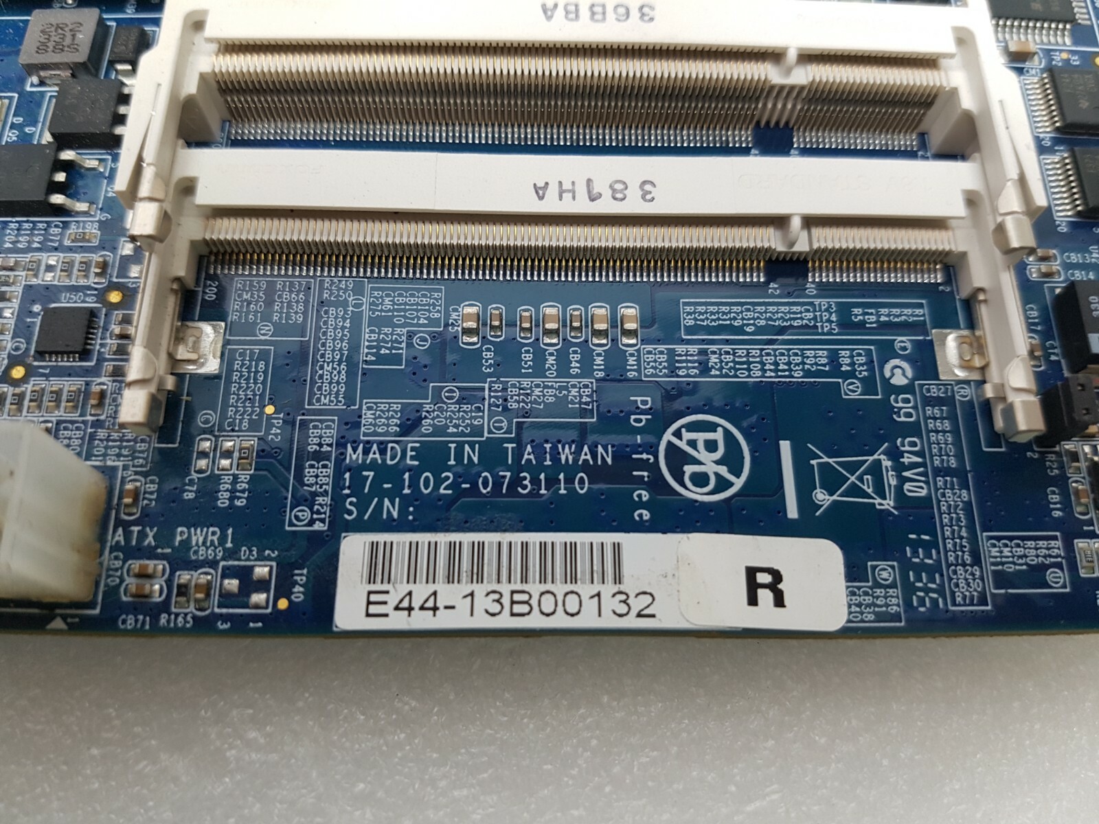 PROX-L731LF-P0603-DAN-G1A MOTHERBOARD 17-102-073110 STRATASYS