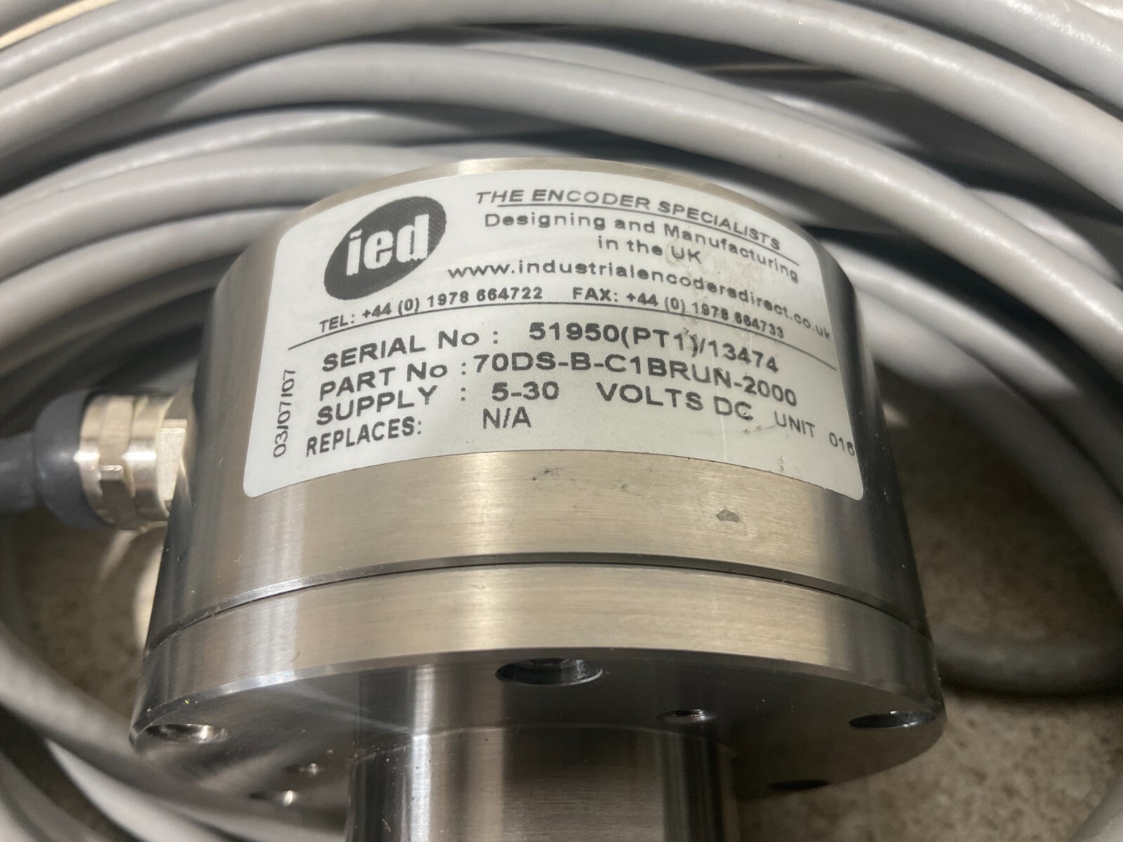 IED 70DS-B-C1BRUN-2000 NEW
