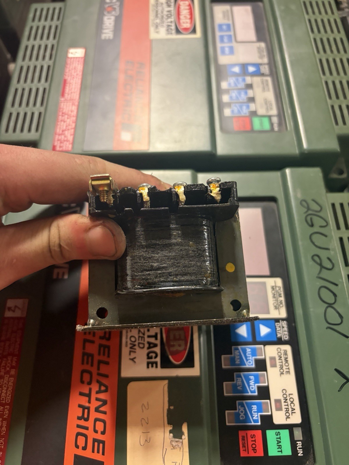 Square D Industrial Control Transformer 9070T50D1 USED
