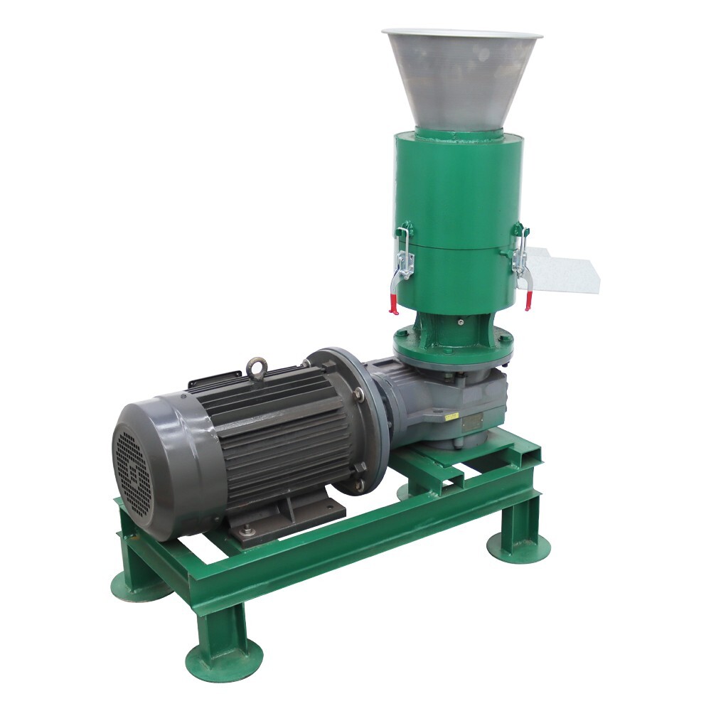 Electric Sawdust Pellet Mill Machine Wood/ Straw Pelletizer Granulator 220V