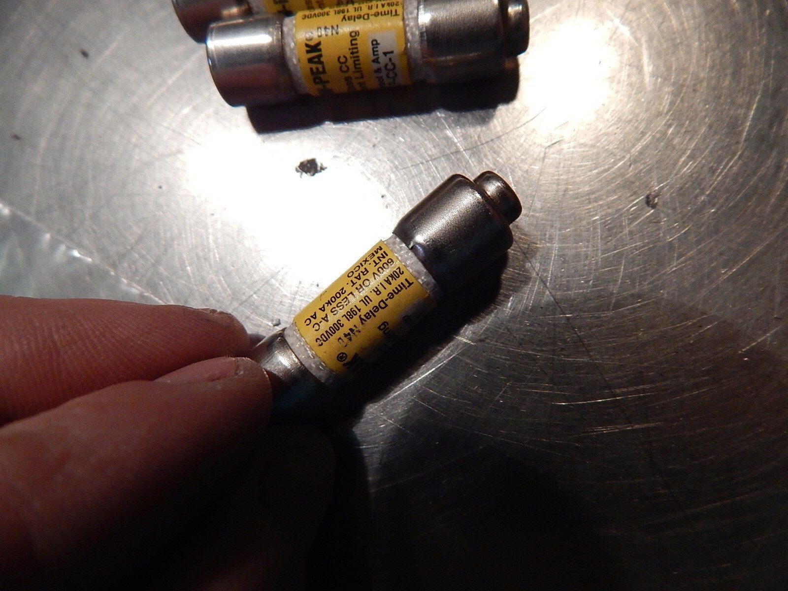 Cooper Bussmann LP-CC-1 600VAC Fuses, lot of 5 *FREE SHIPPING*
