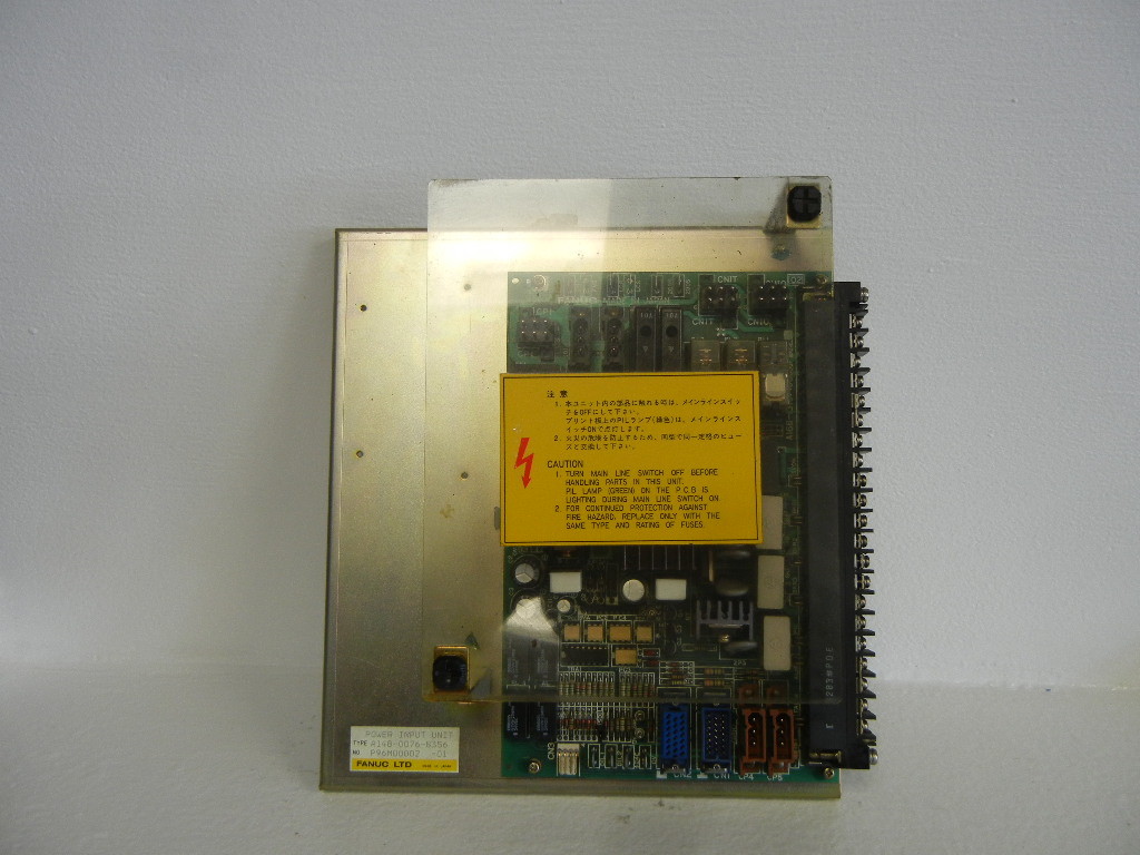 FANUC A14B-0076-B356 USED POWER INPUT UNIT A14B0076B356