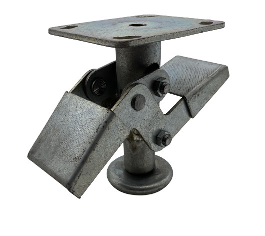 Faultless 6″ Cart Truck Floor Lock 4″ x 5″ Top Plate (5 Available)