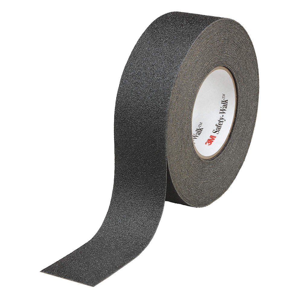 ABILITY ONE 7220-01-648-0999 Anti-Slip Tape,Black,3/4″ W,60 Grit,PK4 52CA64