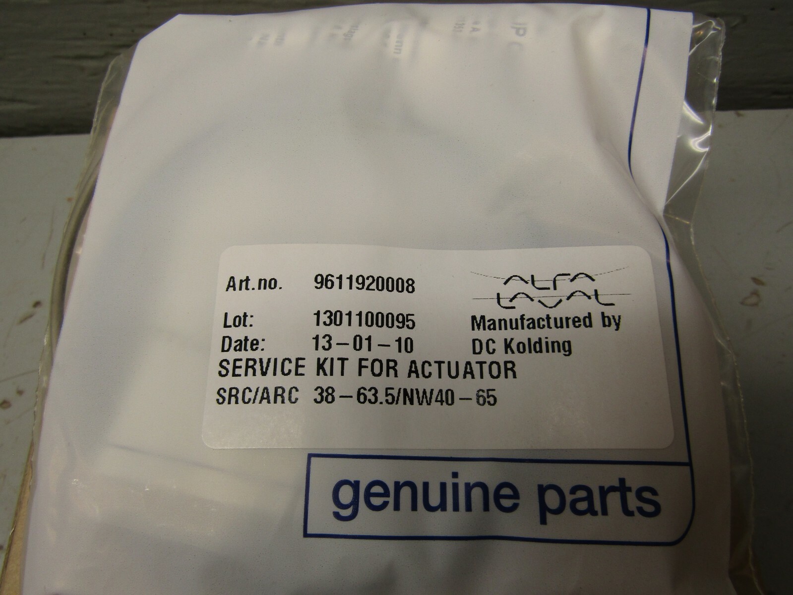 Alfa Laval 9611920008 Service Kit