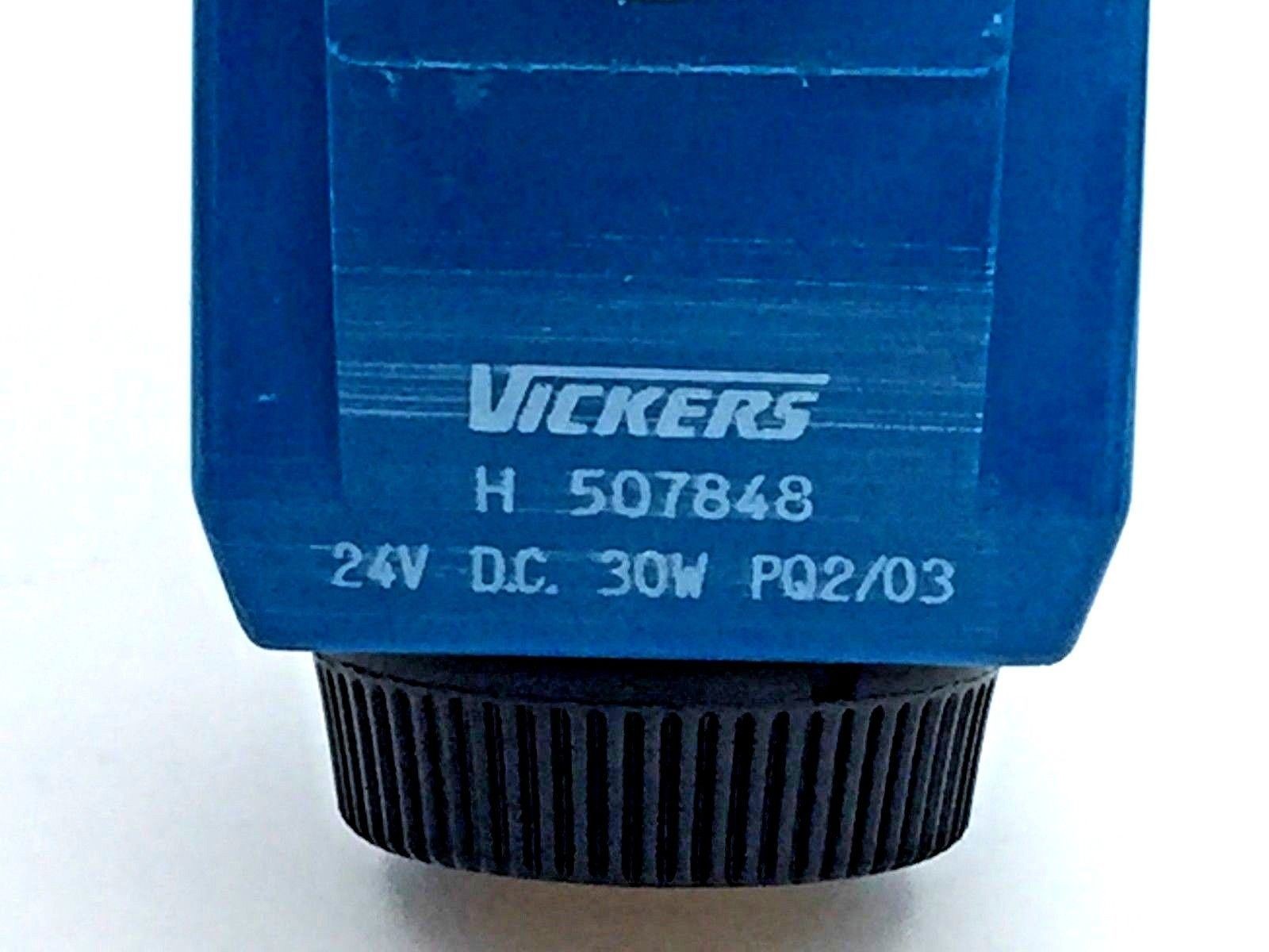 VICKERS DG4V-3-6C-M-U-H7-60 Hydraulic Valve Solenoid Directional 24V DC