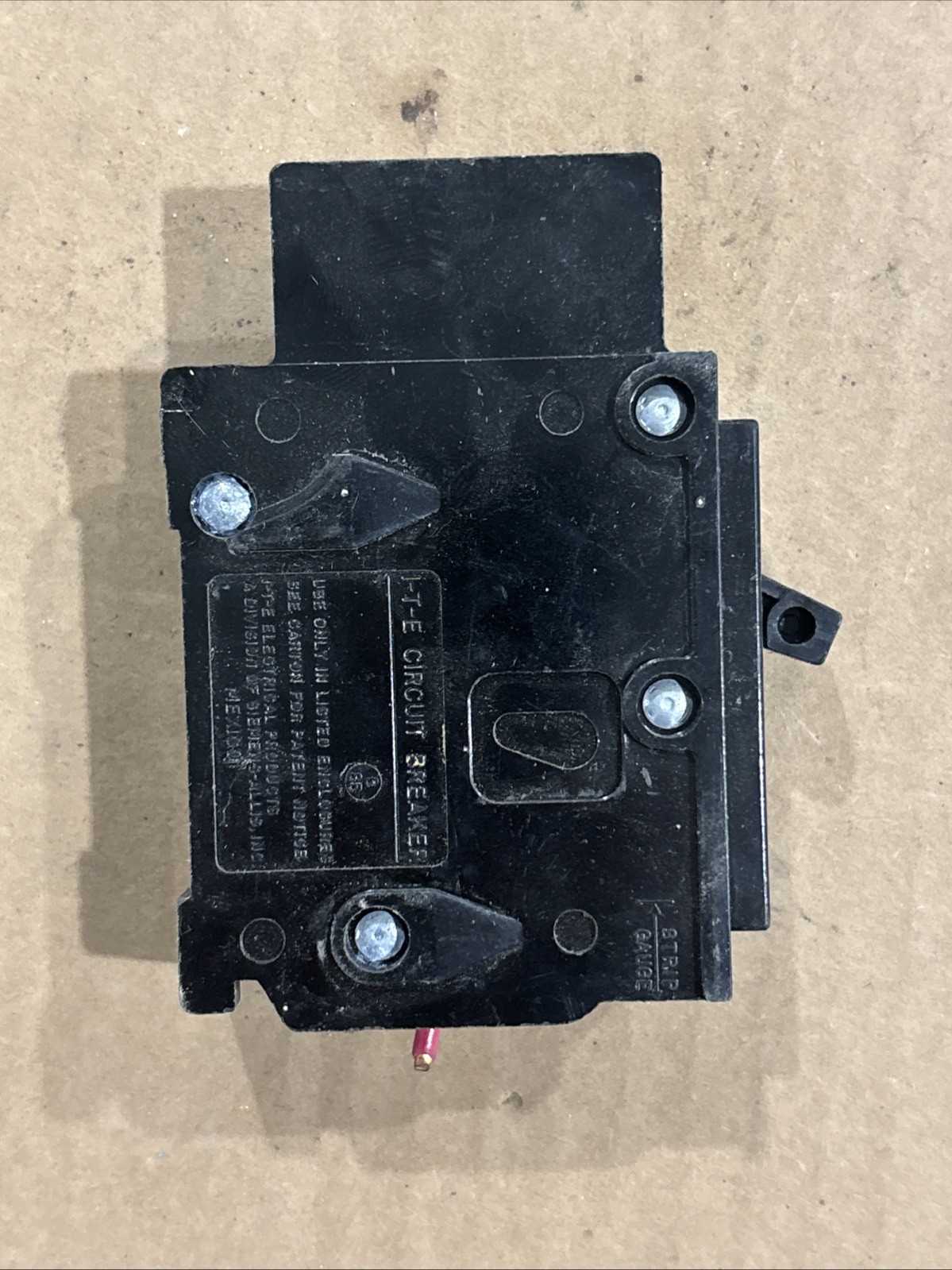 ITE BQ1B020 1-Pole 20A Circuit Breaker LM-4350
