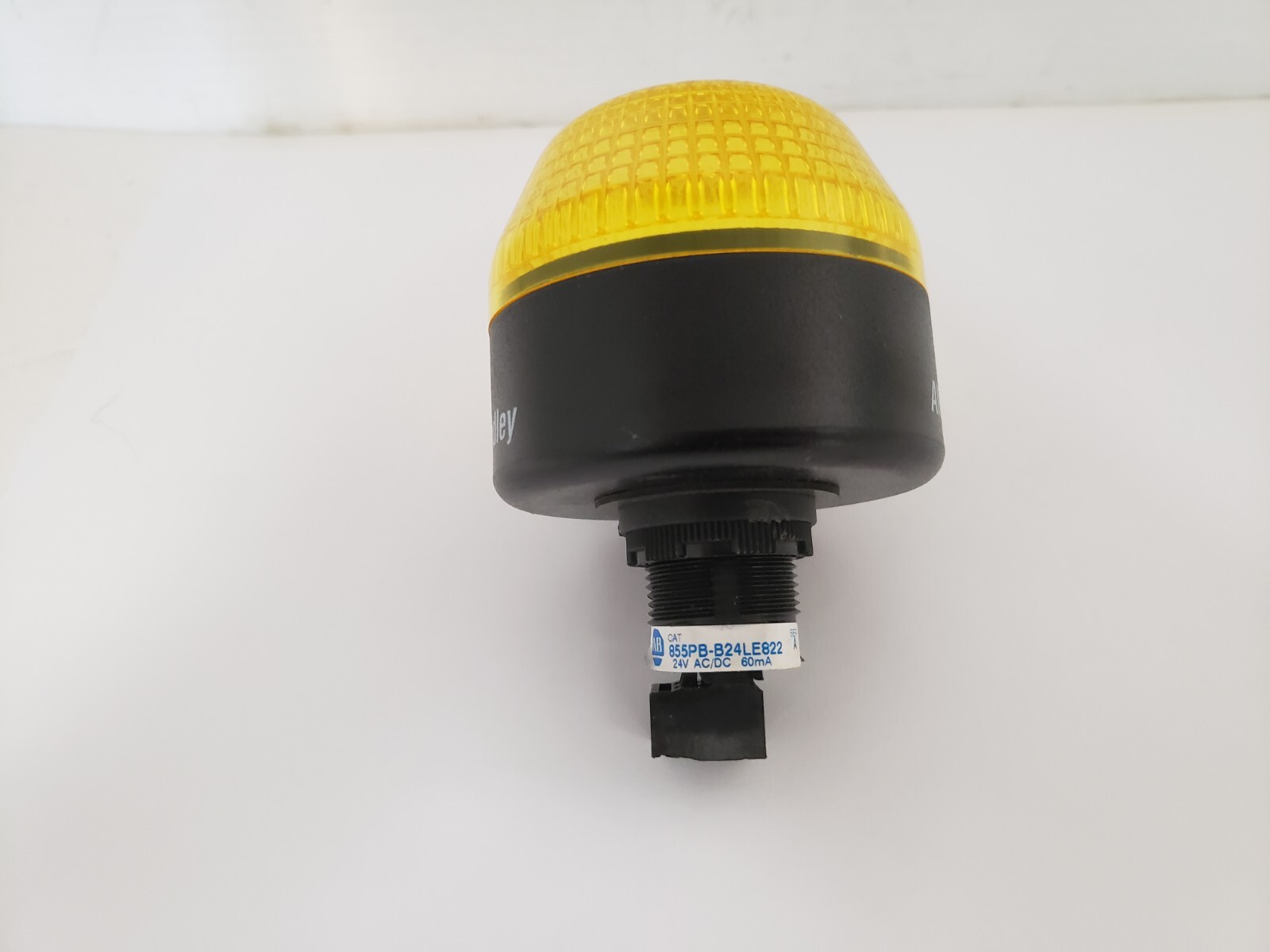 ALLEN BRADLEY 855PB-B24LE822 PANEL MOUNT SOUNDER 24V AC/DC YELLOW LENS SER A NNB