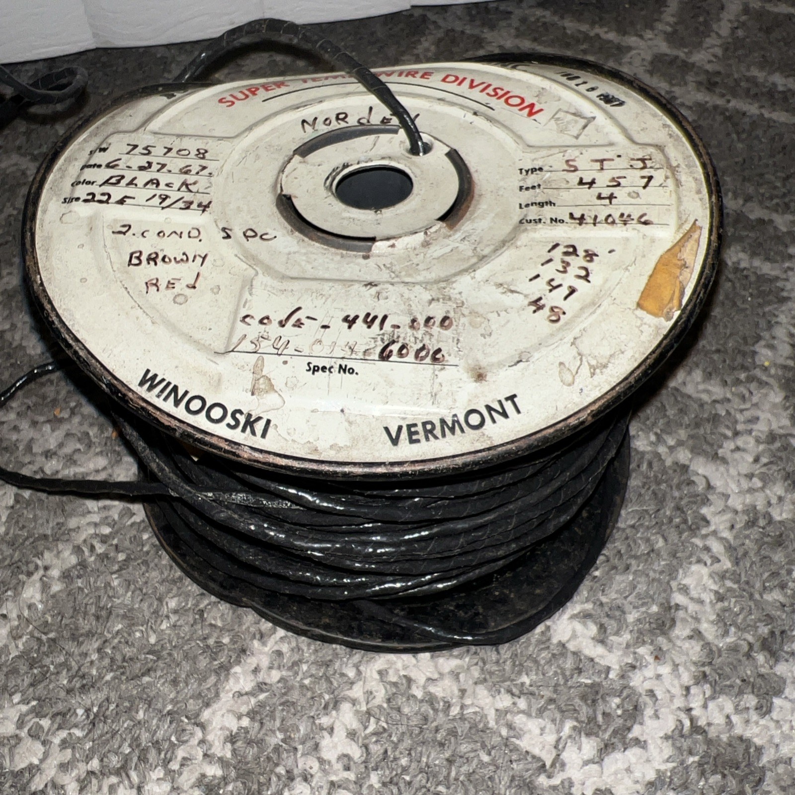 Teflon high temperature wire military grade 457 Feet 2 Conductor Silver shield