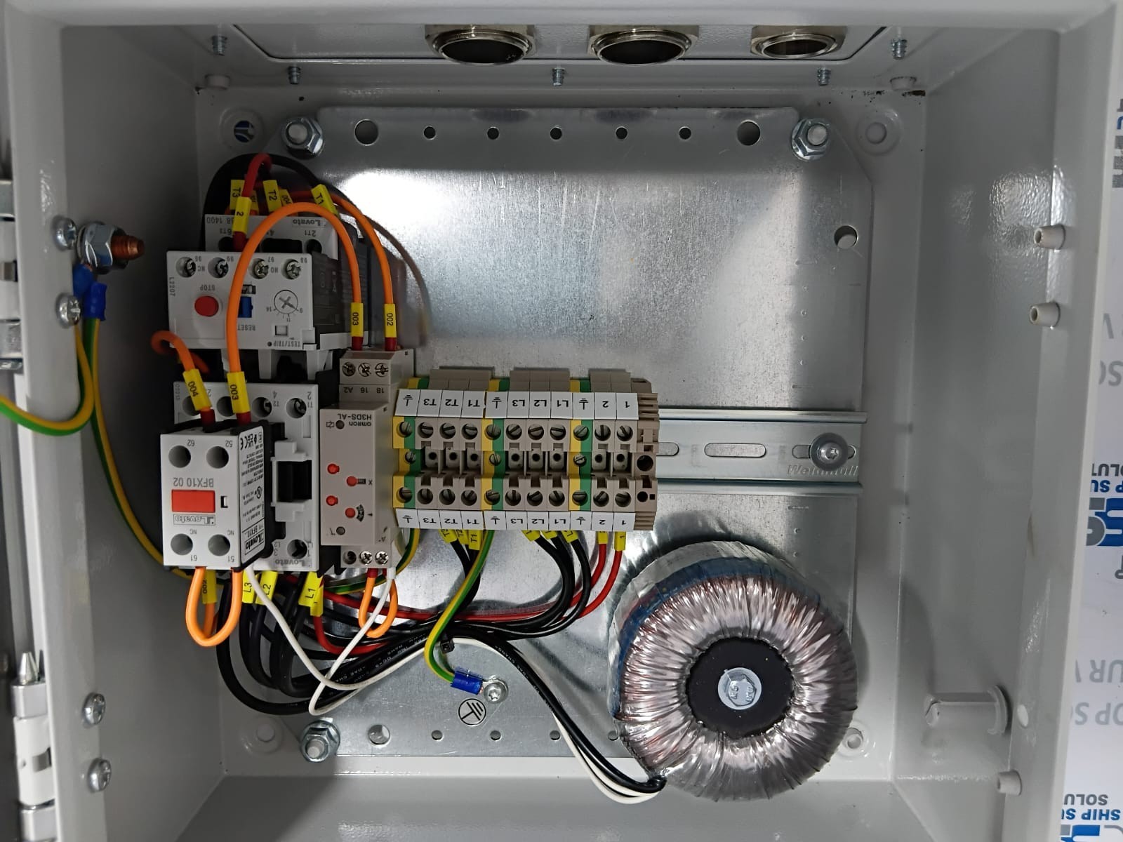 Kockum Sonics TK80 Contactor Unit Control Voltage 230VAC Main Voltage MAX 690V