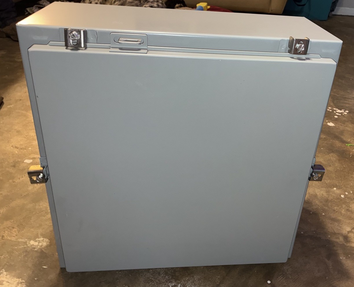 Hoffman A20H20BLP Enclosure 20X20X8 Single Door Multiple Available. See Listing