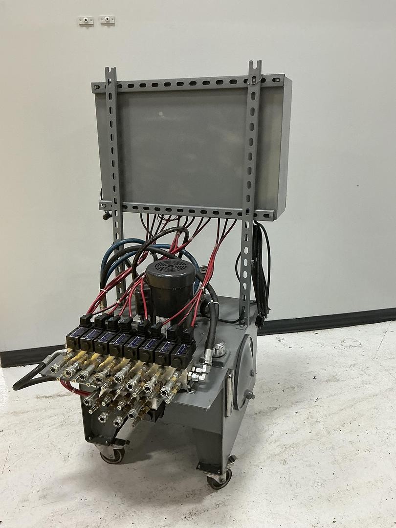METAL FABRICATOR VGC-8, 8 ZONE VALVE GATE CONTROLLER Used #147410