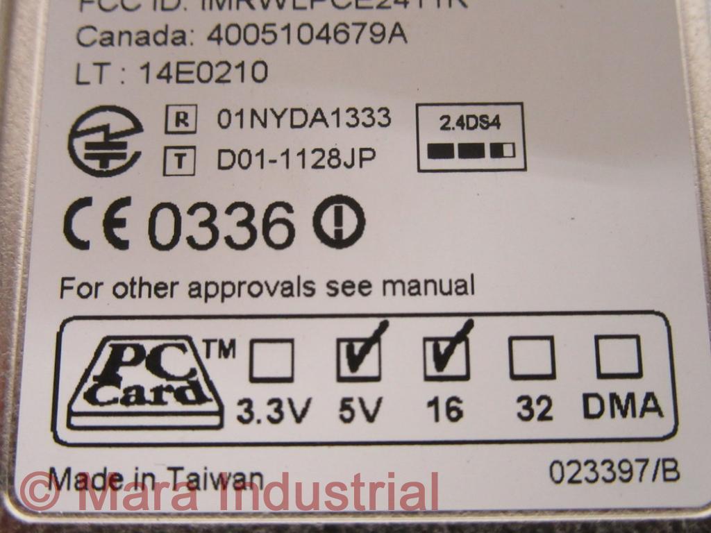 Orinoco PC24E-11-FC/R PC Card PC24E11FCR