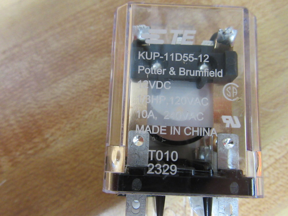 Potter & Brumfield KUP-11D55-12 Relay KUP11D5512