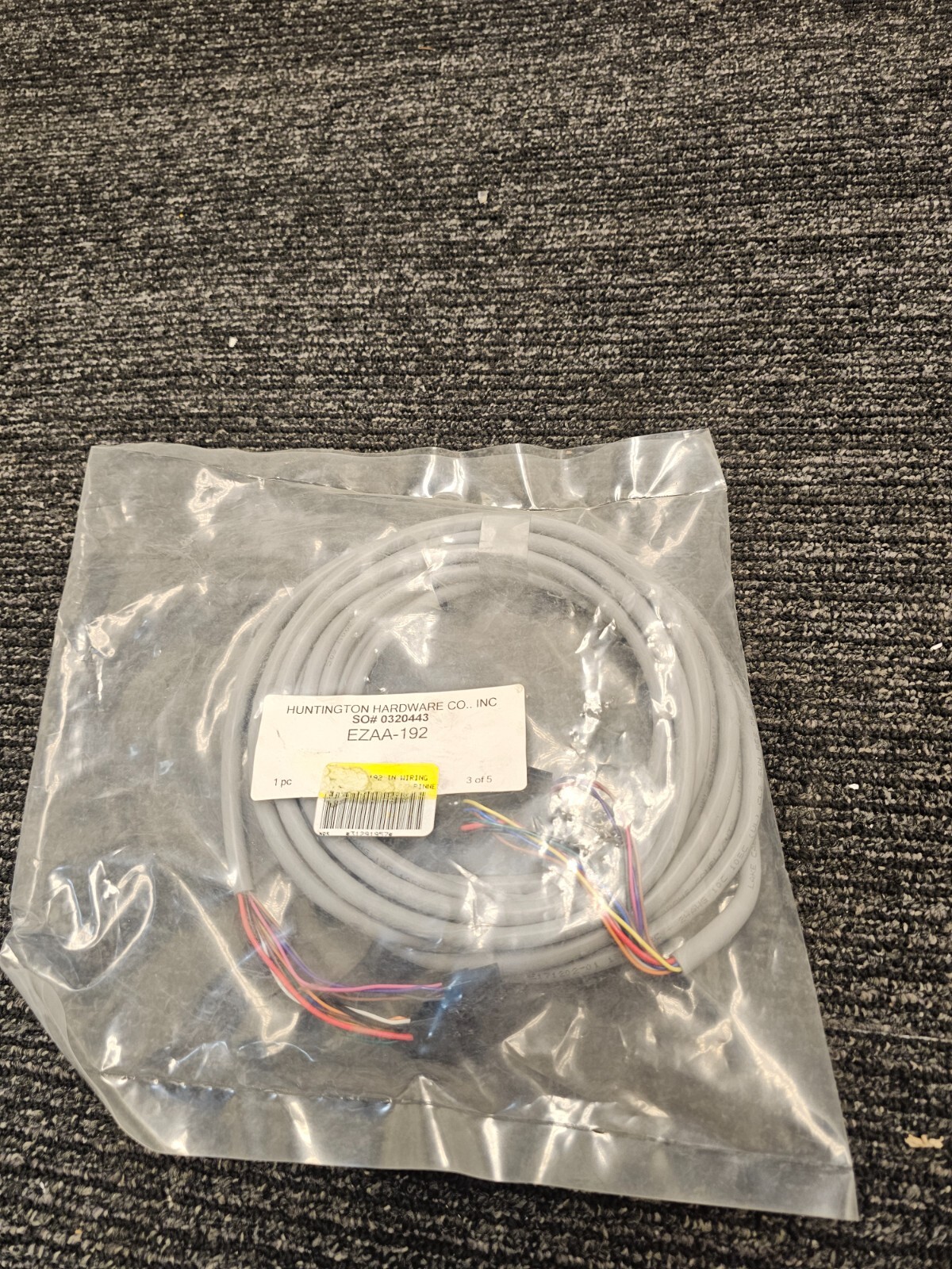 (QTY 2) Huntington Hardware 0320443 EZAA-192-1 QC-C1500 Wire Harness
