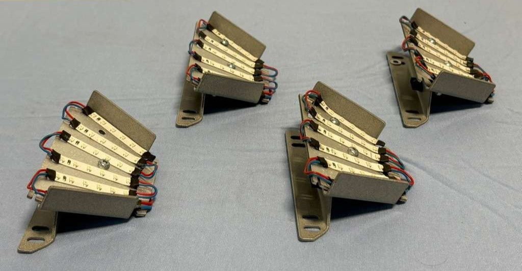 QTY 4 Baggage Scanner Detector Strips / Lead Curtains Part for Adani BV 5030