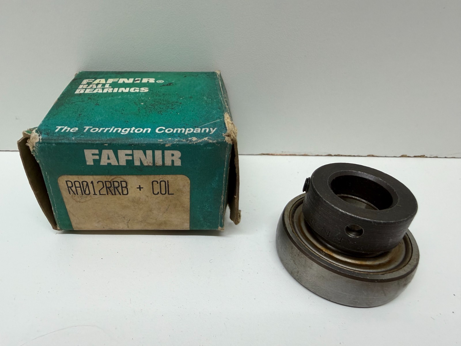 NEW IN BOX! FAFNIR INSERT BEARING RA012RRB+COL