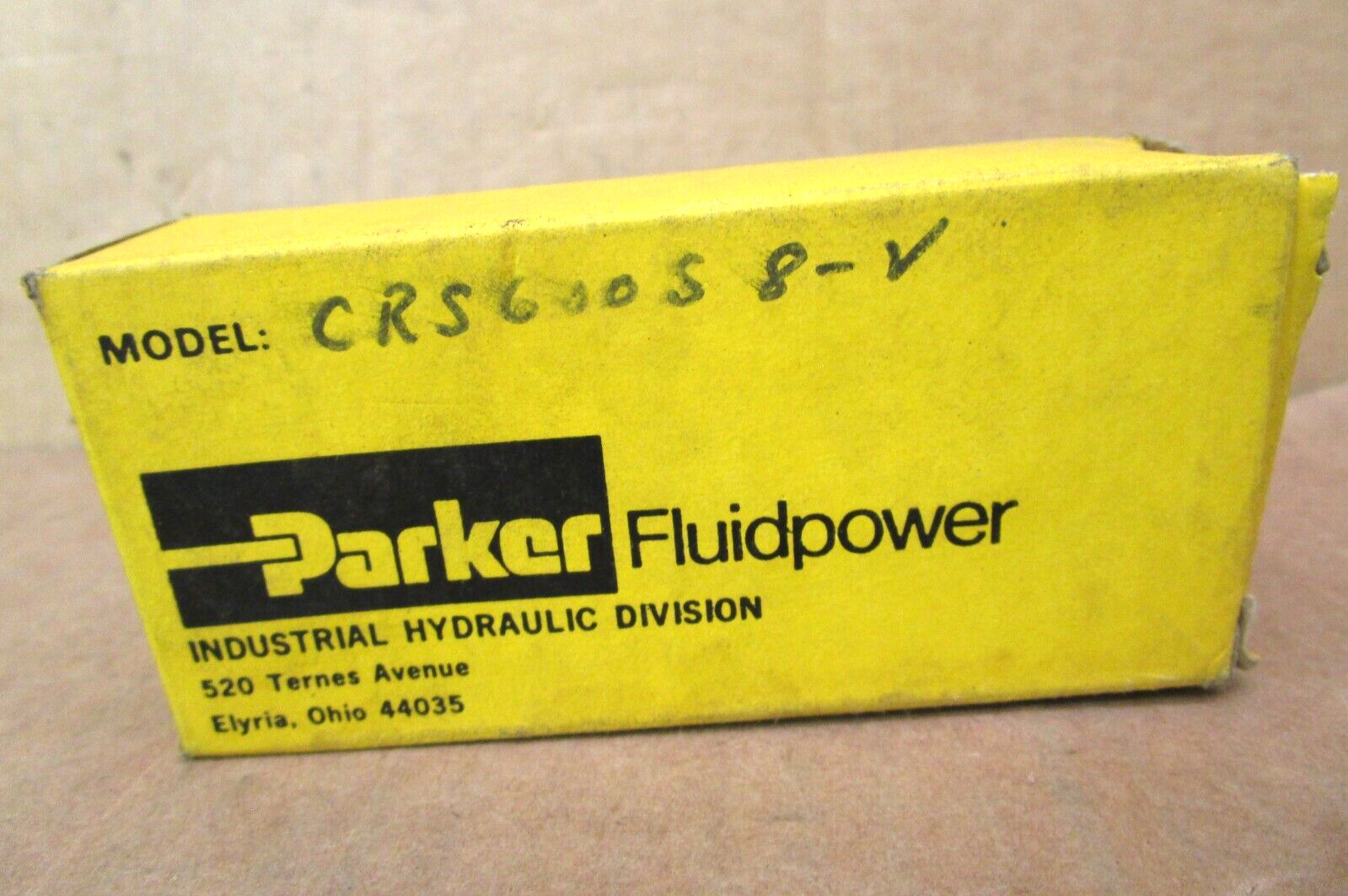 Parker CRS-600-S-8 CRS-600-S-8-V 50956LR