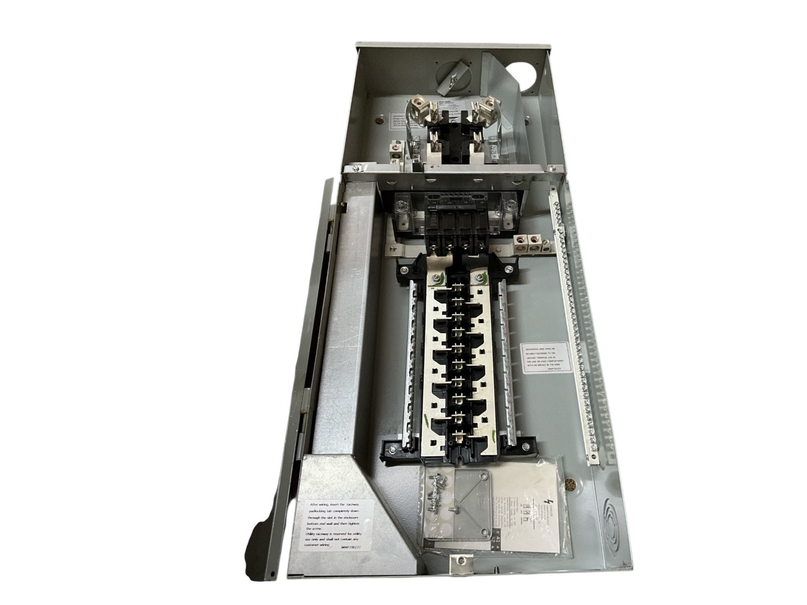 GE TSMR2020CSCUFMG 3-Wire 20/40-Circuit Main Breaker Meter Socket Load Center