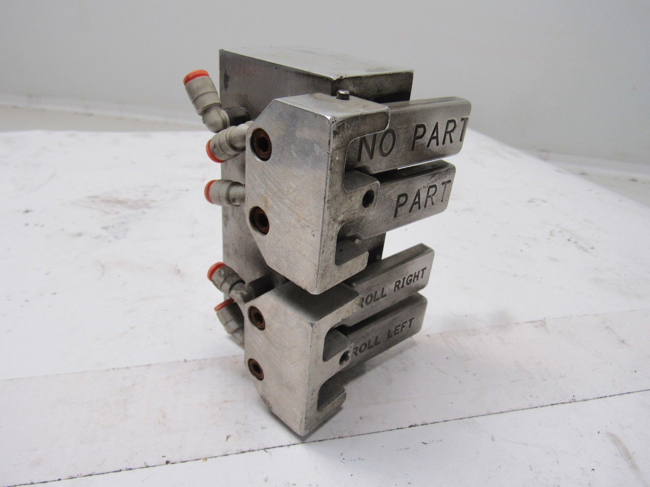 Aluminum Block Manifold Pneumatic 4 Switch Control