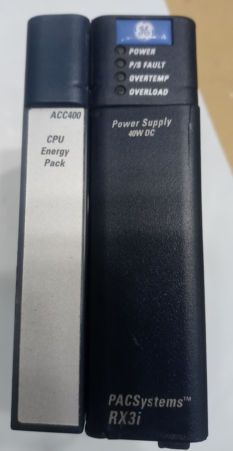 GE ACC400 IC695ACC400-AA PLC With GE PSD40 POWER SUPPLY Same As Pictures