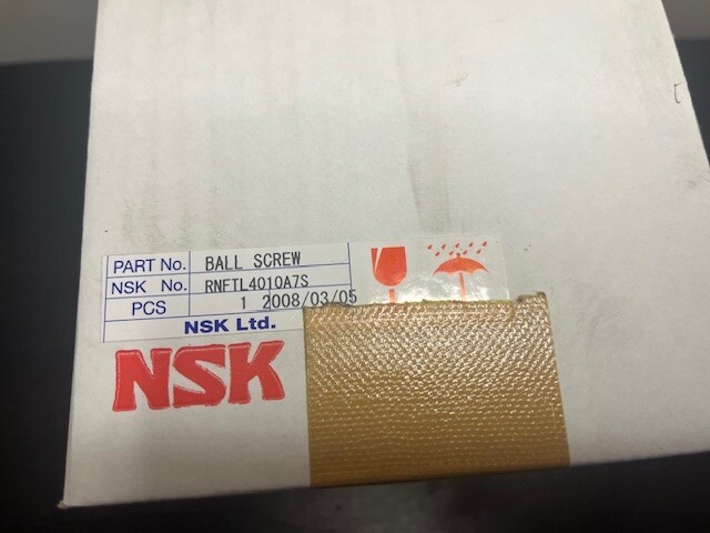 NSK Ball Screw and Nut Assembly RNFTL4010A7S R Series 2 Circuits NEW