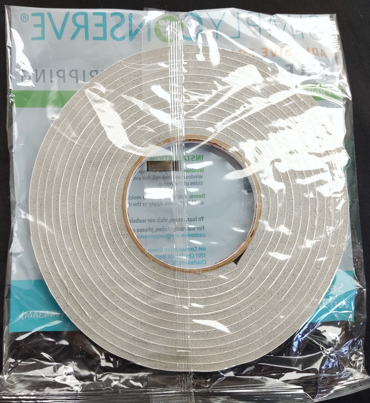 NEW! FOAM WEATHERSTRIP~~ SELF STICK ADHESIVE 3/8″x3/16″x17″ LONG